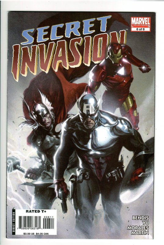 SECRET INVASION 1-8 (2008) NM+ 9.4-9.8 WAREHOUSE COPIES.DISNEY + SOON.