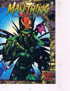 Lot Of 3 Man-Thing Marvel Comic Books # 1 (2 Diff Covers, Variant) Strange TW26