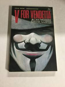 V For Vendetta Nm Near Mint DC Comics first print SC TPB