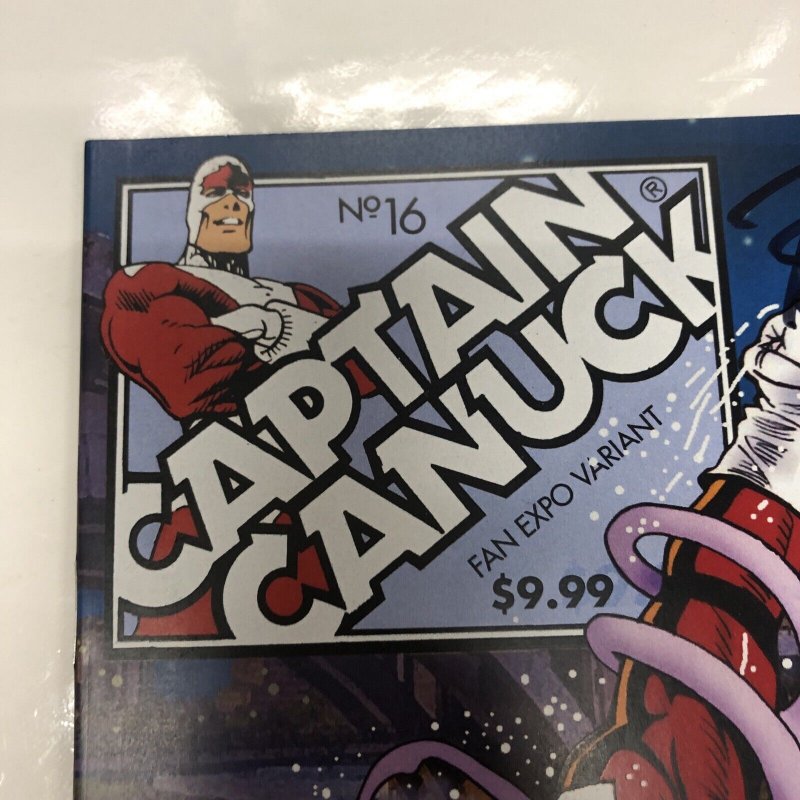 Captain Canuck  (2022) # 16 (FN/VF) Variant Edition • Signed Richard Comely
