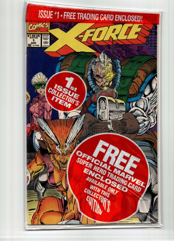 X-Force #1 Bagged Variant (1991) X-Force