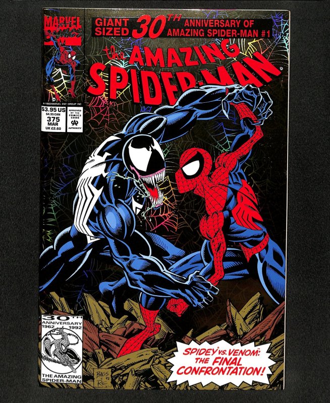 Amazing Spider-Man #375 Venom Appearance! Anniversary Issue!