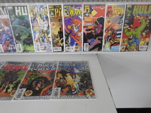 Huge Lot 130+ Comics Silver Surfer,  Spider-Man,  X-men+ Avg VF+ Condition