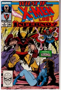 What If? (vol. 2, 1989) #  6 VF X-Men/Inferno, Fingeroth/Lim, Dr. Strange