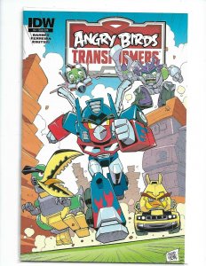 Angry Birds Transformers #1 - 4 set NM    nw125