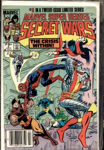 Marvel Super Heroes Secret Wars #3 (1984) [Key Issue]