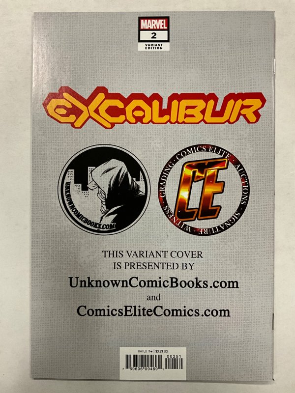 Excalibur #2 Parrillo Virgin Cover (2020)