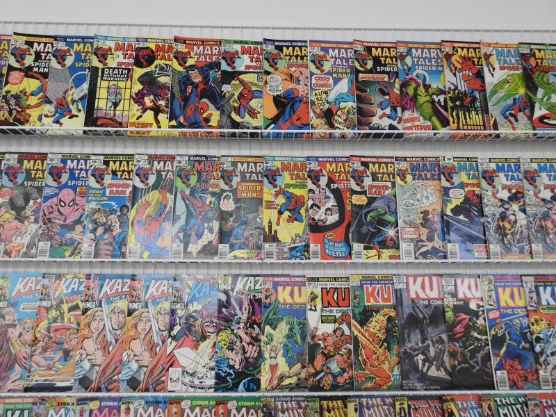 Huge Lot 190+ Comics W/ Marvel Tales, Marvel Team-Up, +More! Avg FN Cond!