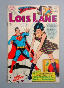 Superman's Girlfriend Lois Lane #80, VG+ Modern Lois Lane DC Comics,1968...
