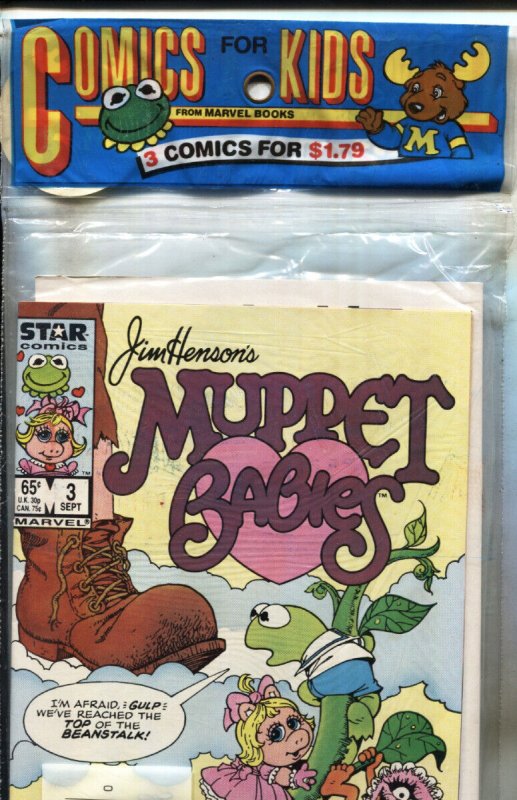 ThunderCats-Muppet Babies--Marvel Comics--3-Pak--Thunder Cats #1-Muppet Babie...