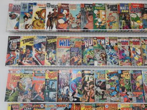 Huge Lot 160+ Silver/Bronze Comics W/ Iron man, Disney, Superman, Ghosts, War+