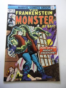 The Frankenstein Monster #14 (1975) VF Condition MVS Intact