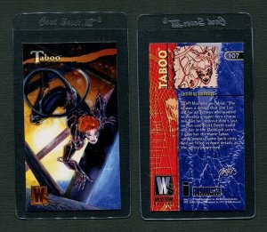 1995 Wildstorm Gallery Card #107 / Taboo  / NM