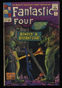 Fantastic Four #37 FN- 5.5 Skrulls Appearance!