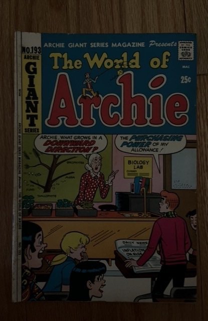 Archie Giant Series Magazine #193 (1972)