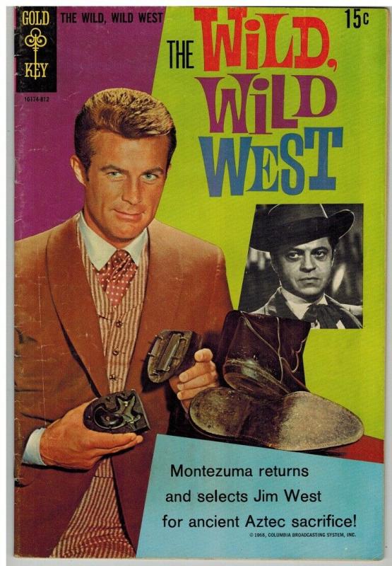 WILD WILD WEST (1966-1969 GK) 4 VG 1968 PHOTO COVER