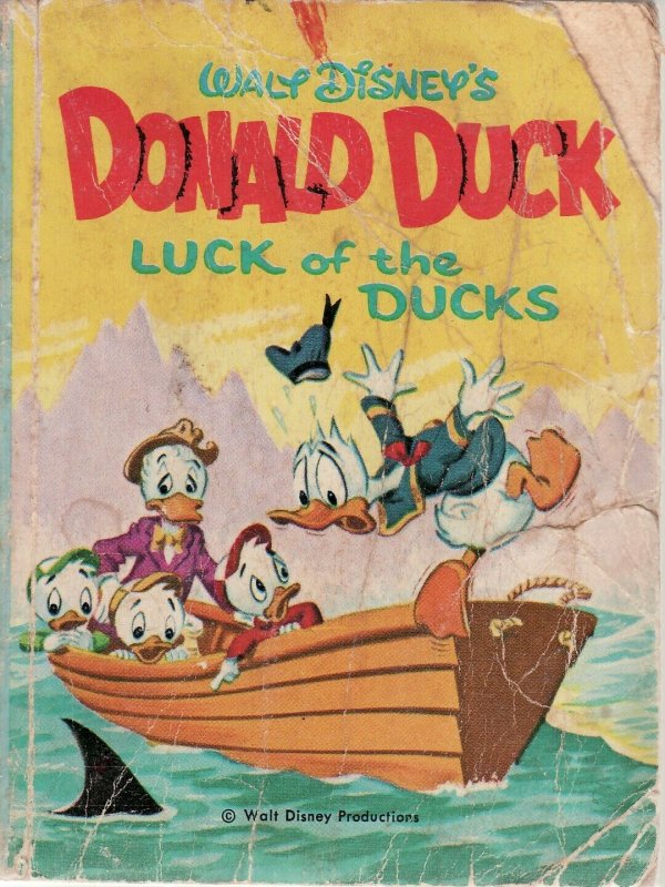 DONALD DUCK LUCK OF THE DUCKS-BIG LITTLE BOOK--- 5764-1 G