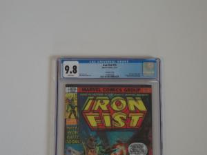 Iron Fist #73 CGC 9.8; 3D lenticular cover--Homage to Iron Fist #14!!