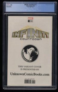 Infinity Countdown #1 CGC NM/M 9.8 White Pages