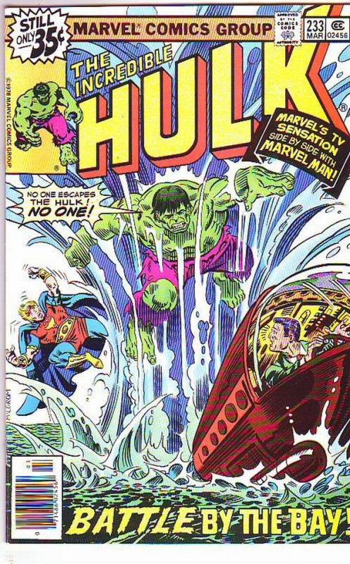 Incredible Hulk #233 (Mar-79) NM- High-Grade Hulk