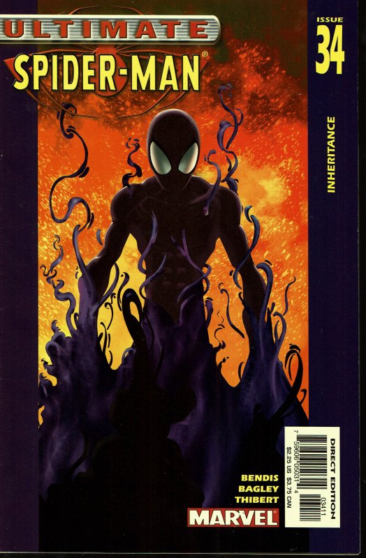 Ultimate Spider-Man #34 - VF/NM - 1993 - 2nd Ultimate Venom