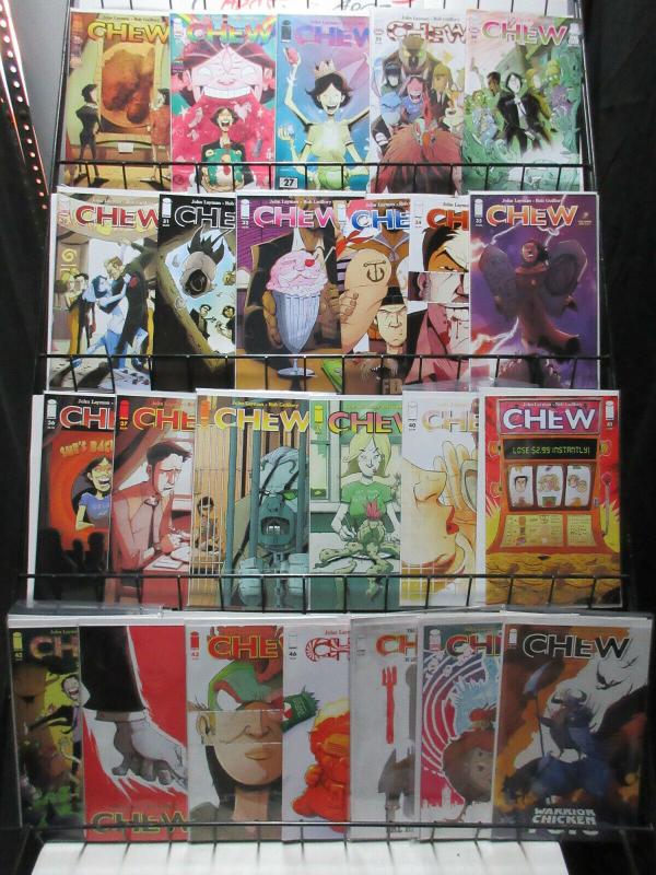 Chew (Image Comics 2009) #6-44, 46, 55 Lot FDA Murder Mystery Conspiracies!