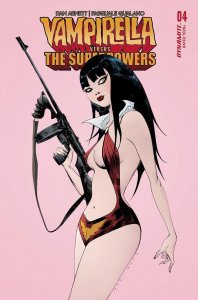 Vampirella Vs The Superpowers #4 (A) Lee Dynamite Entertainment 2023 EB160