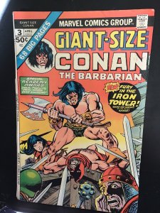 Giant-Size Conan #3  (1975) Fordable grade Barry Smith, gene: art! VG+