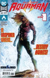 Aquaman 43 9.0 (our highest grade)  1st Kelly Sue DeConnick