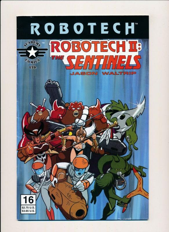 ROBOTECH II : The Sentinels Book III #16 Academy Comics Ltd. 1996 ~ FN (PF344) 