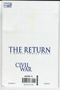 Civil War: The Return #1 Nova Corps Cover 2007 (8.0)