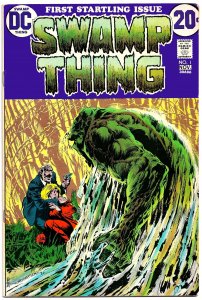 Swamp Thing #1 (Oct1972) 9.0 VF/NM  Swamp Thing Origin! Len Wein & B. Wrightson!