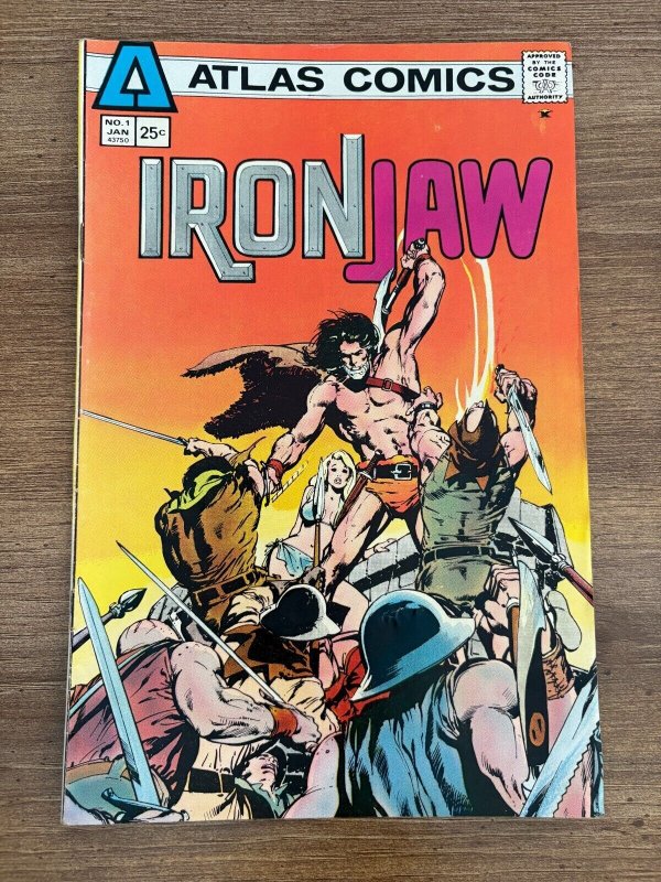 Iron Jaw # 1 VF Atlas Comic Book Bronze Age Series 19 J270