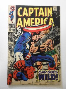 Captain America #106 (1968) VG Condition