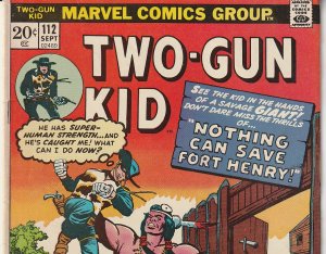 Two Gun Kid # 112  The Giant Apache !!!!!!