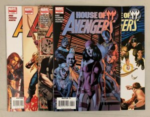 House of M Avengers #1-5 Set (2007 Marvel)  Christos Gage 1 2 3 4 5  (7.5-8.5) 