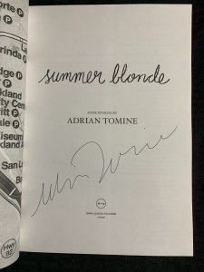 2005 SUMMER BLONDE by Adrian Tomine SC SIGNED VF 8.0 2nd Drawn & Quarterly