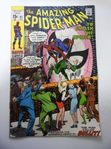 The Amazing Spider-Man #91 (1970) FN Condition