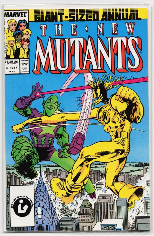 The New Mutants Annual #3 Direct Edition (1986) New Mutants