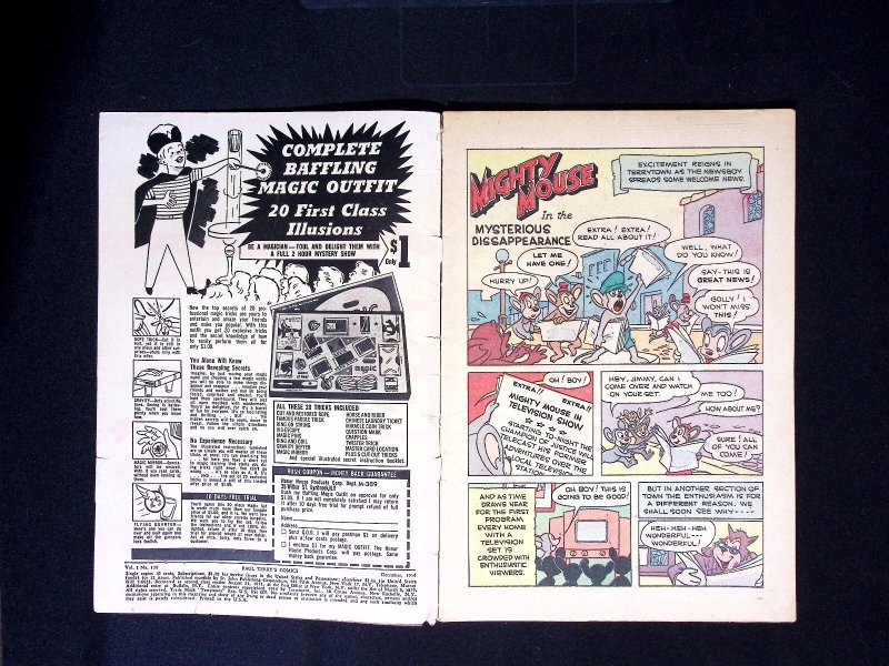 Paul Terry's Comics #120 1954 St John Golden Age Comic Terry Toons  Mighty Mouse