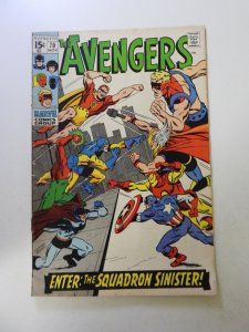 The Avengers #70 (1969) FN- condition