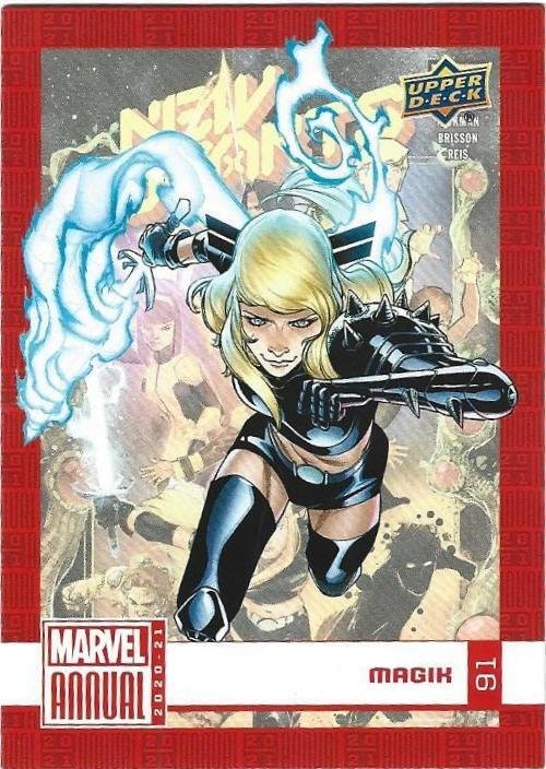 2020-21 Marvel Annual #91 Magik