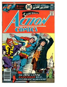 3 Action Comics DC Comic Books # 463 464 465 Superman Superboy Lex Luthor WM4