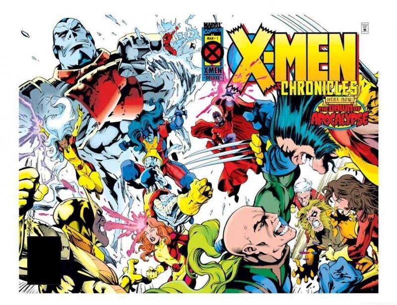 X-MEN: CHRONICLES #01 (1995) CARLOS PACHECO | DIRECT EDITION | WRAPAROUND