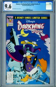 Disney's Darkwing Duck Limited Series #1  1991 - Disney -CGC 9.6 - Comic Book-
