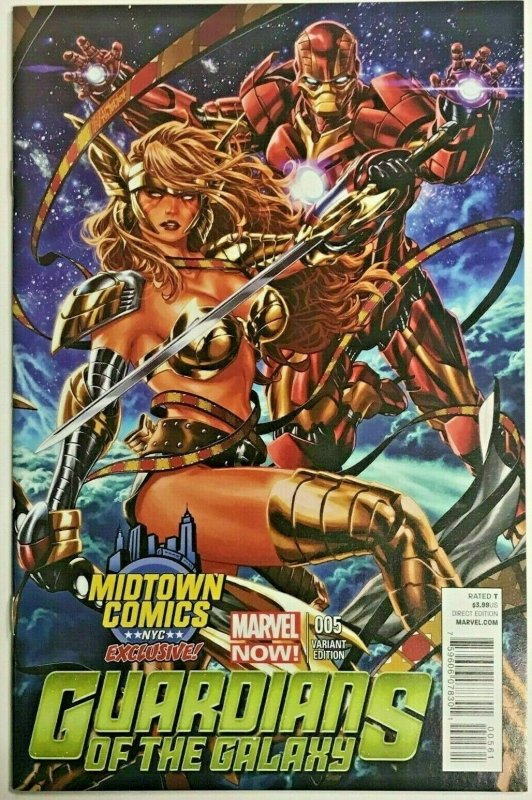 GUARDIANS OF THE GALAXY#5 NM 2013 MIDTOWN VARIANT MARVEL COMICS 