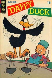 Daffy #57 GD ; Gold Key | low grade comic Daffy Duck May 1969