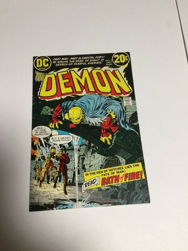 The Demon #2 Kirby Dc Fn-Vf Fine - Very Fine 6.0-8.0 