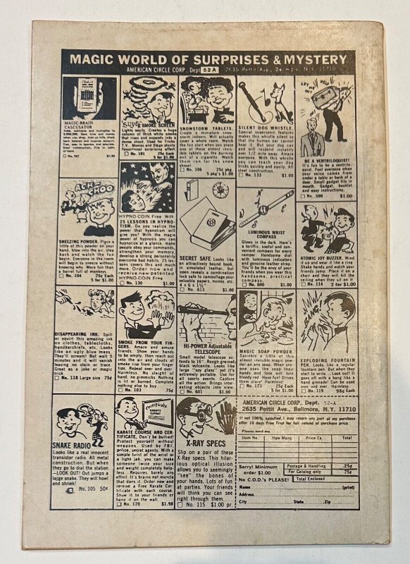 (1971) Skywald Comics Blazing Six Guns #2 Sundance Kid! Kit Carson! Red Mask!