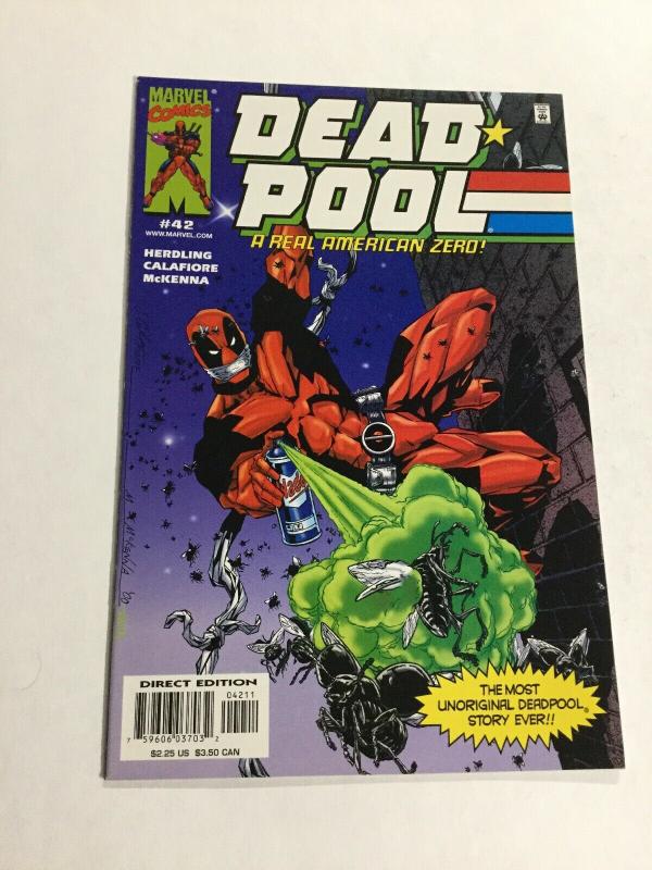 Deadpool 42 Nm Near Mint G.I. Joe Cover Swipe Marvel